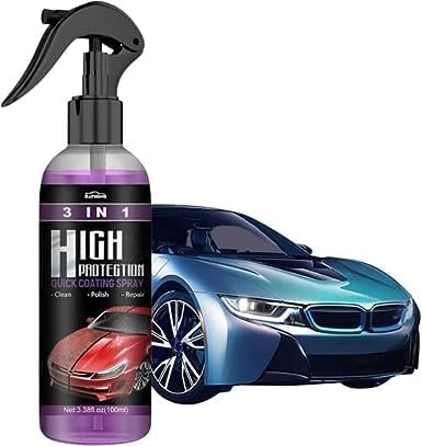 3 In 1 High Multipurpose Liquid Car & Bike Polish (Pack of 2) - Anrcollective