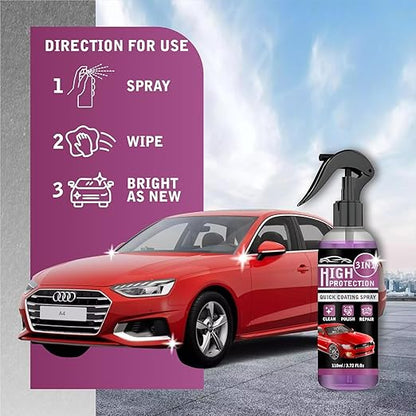 3 In 1 High Multipurpose Liquid Car & Bike Polish (Pack of 2) - Anrcollective