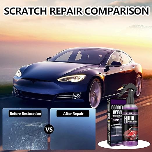 3 In 1 High Multipurpose Liquid Car & Bike Polish (Pack of 2) - Anrcollective