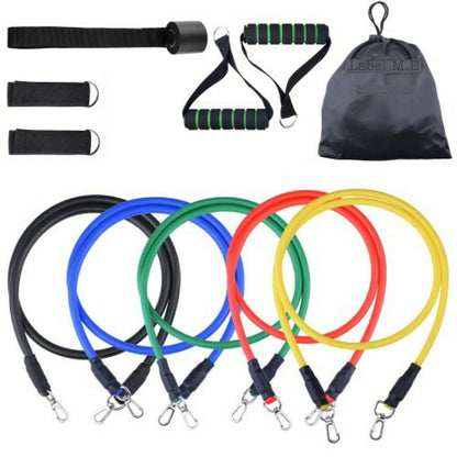 Resistance Bands for Workout for Women & Men (11 pieces) - Anrcollective