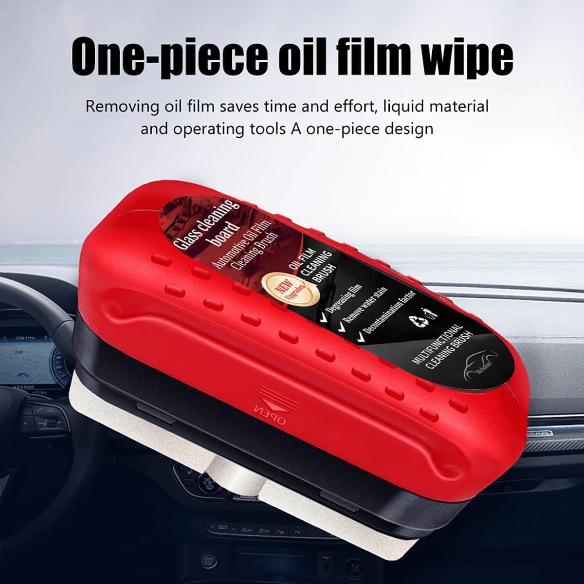 Automotive Oil Film Cleaning Brush, Glass Cleaning Board - Anrcollective
