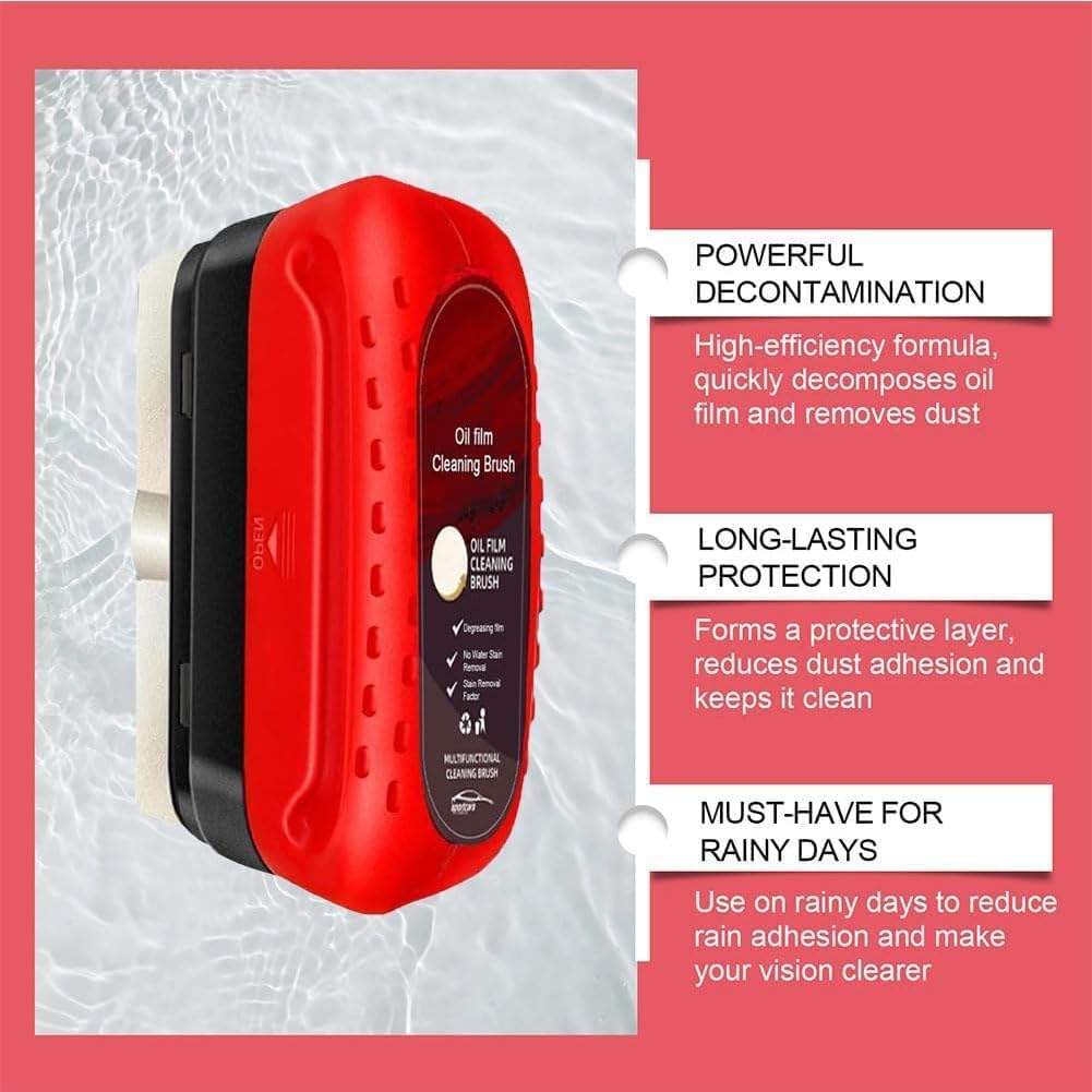 Automotive Oil Film Cleaning Brush, Glass Cleaning Board - Anrcollective