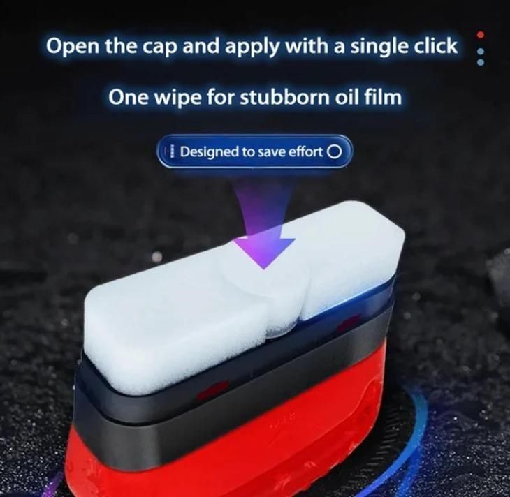 Automotive Oil Film Cleaning Brush, Glass Cleaning Board - Anrcollective